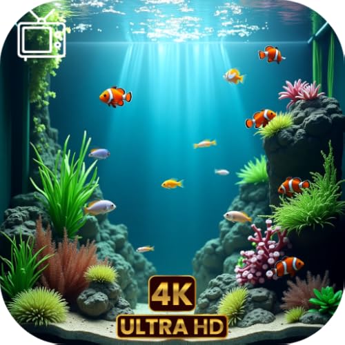 Aquarium Simulator Screensaver – Realistic Underwater Fish Tank for Fire TV