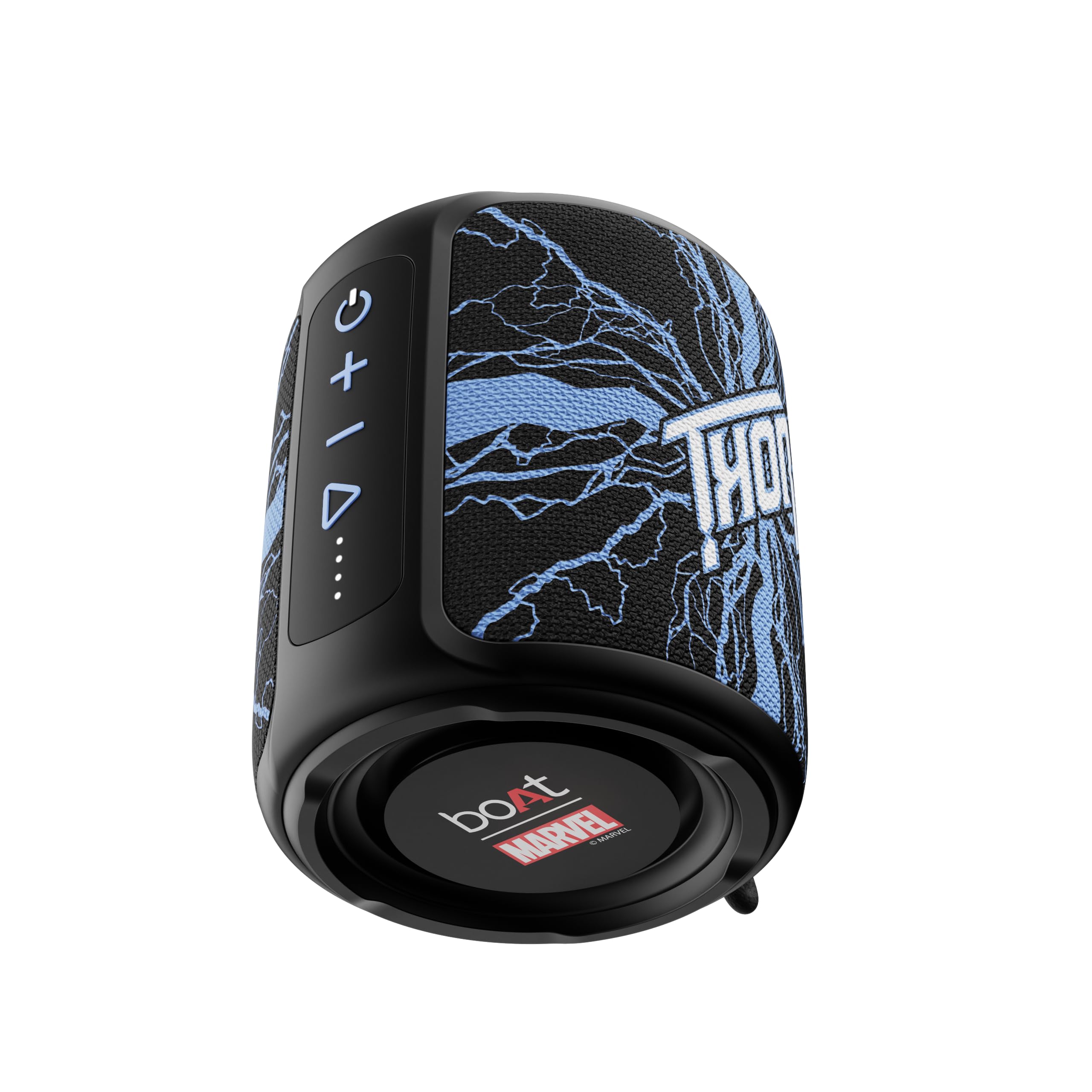 boAt Stone 352 Bluetooth Speaker with 10W RMS Stereo Sound, TWS Feature, Up to 12H Total Playtime, Multi-Compatibility Modes and Type-C Charging(Electric Blue- Thor Edition)