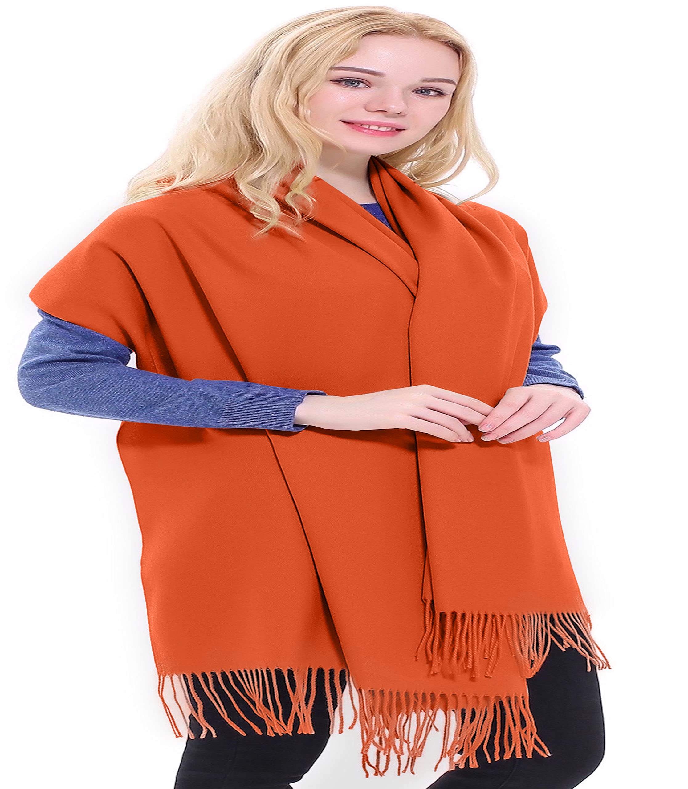 CJ Apparel Scialle di Pashmina Donna