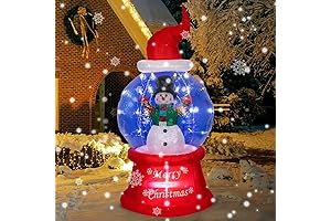 Christmas Inflatable Snow Globe 7.5FT