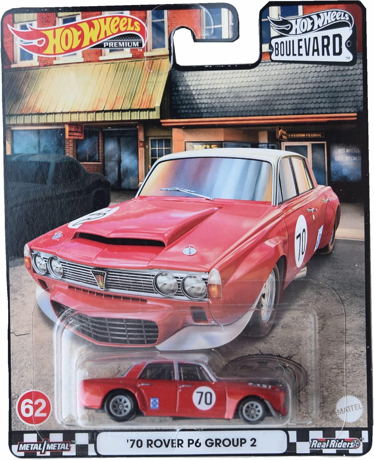 Hot Wheels '70 Rover P6 Group 2, Boulevard