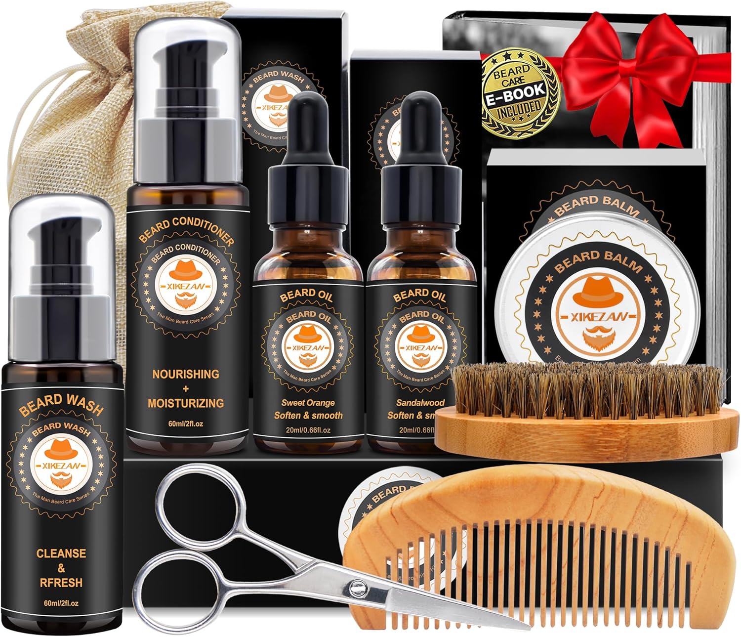 XIKEZAN Beard Grooming Kit