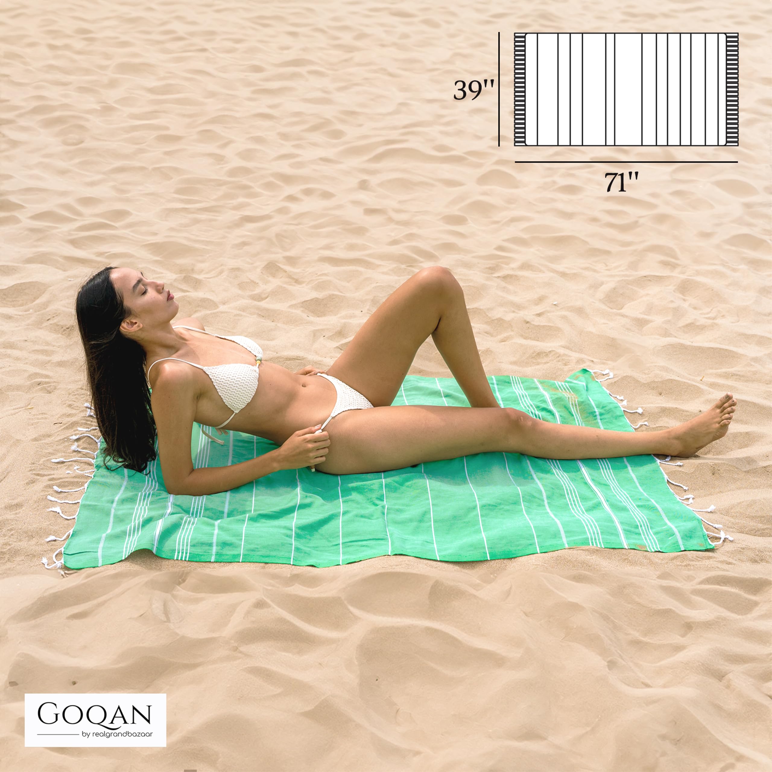 Asciugamani Hammam Per Spiaggia Yoga Viaggi Asciugamani Pestemal Turchi