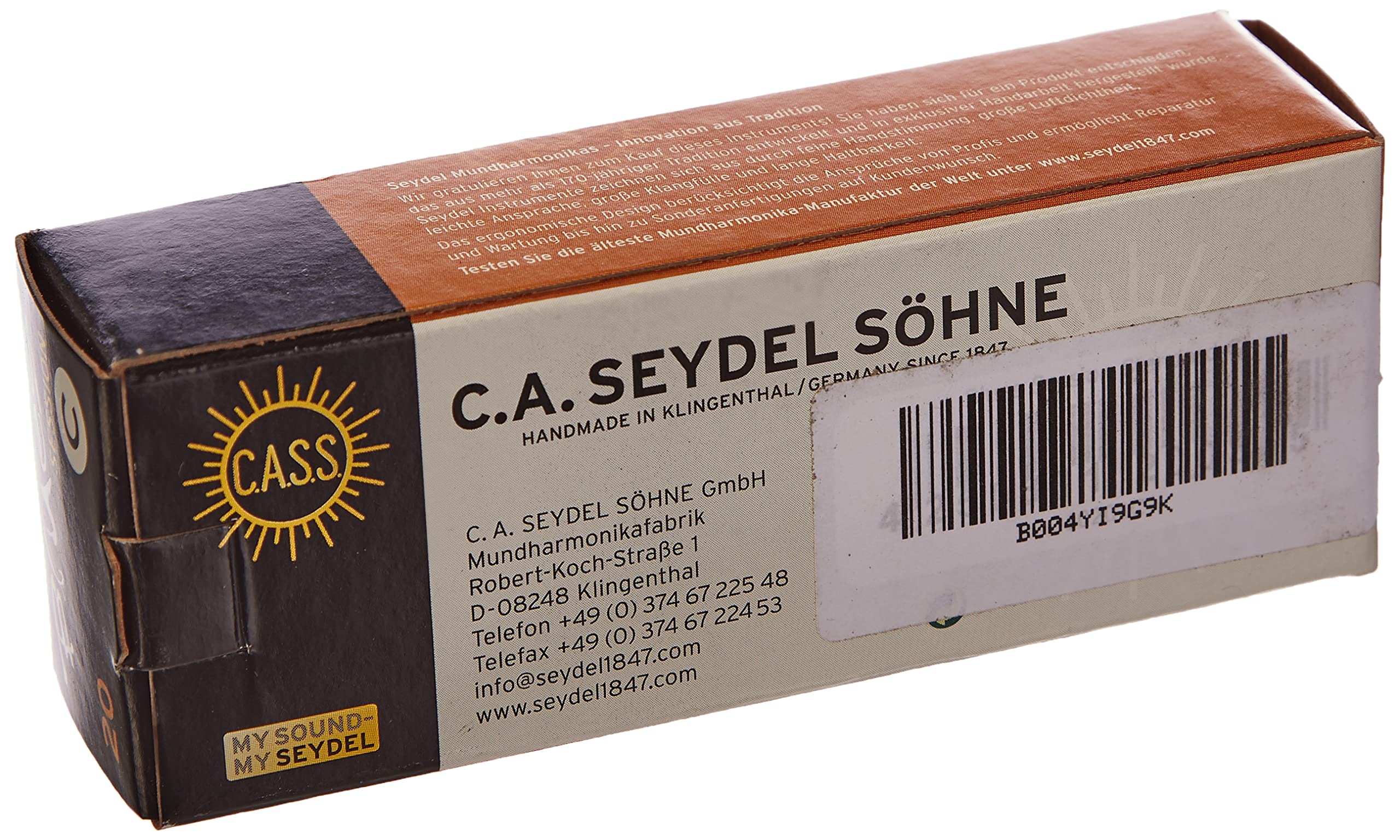 Seydel Armonica a bocca Blues Session Low LF (etichetta in lingua italiana non garantita)
