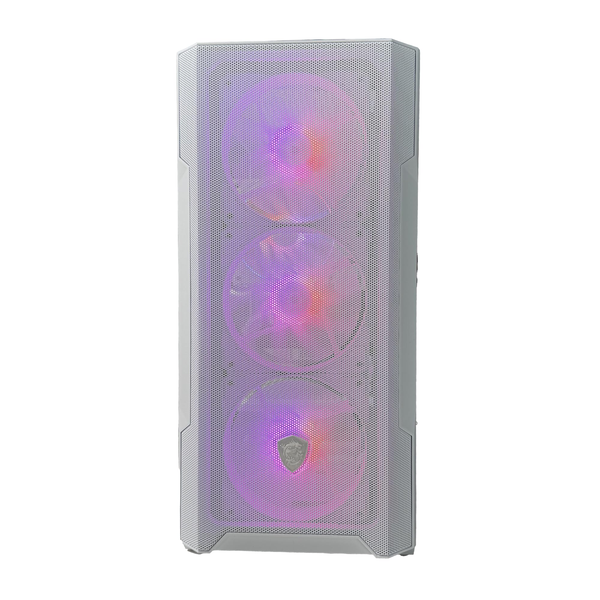 Golook PC Gaming Tokyo 3.2 Bianco - Ryzen 5 5600X / 16GB RAM / 1TB NVME M.2 / RTX 5060 8GB / B550M / 2 Ventole Raffreddamento - Computer Fisso