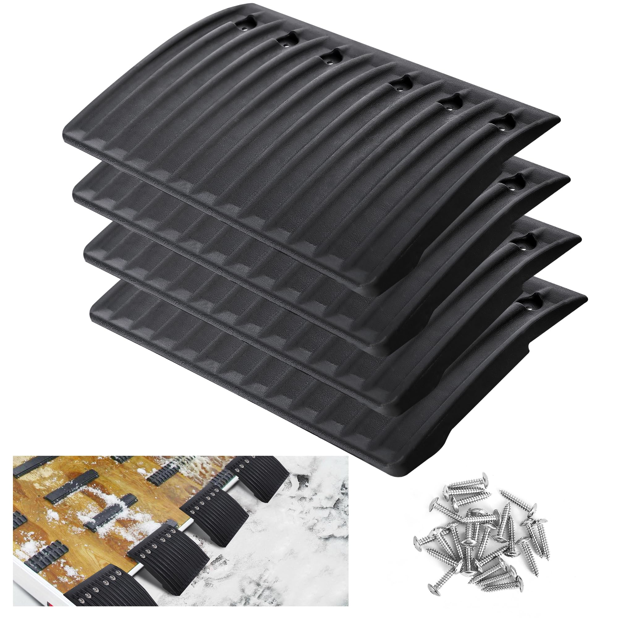 Lot De 8 Patins De Nivellement Pour Camping-car, Anti-enfoncement