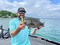 Vista 6 de Seaguar InvizX, línea de pesca multiespecie para lanzamiento, cebo vivo, agua dulce, 100% fluorocarbono, transparente, varios tamaños