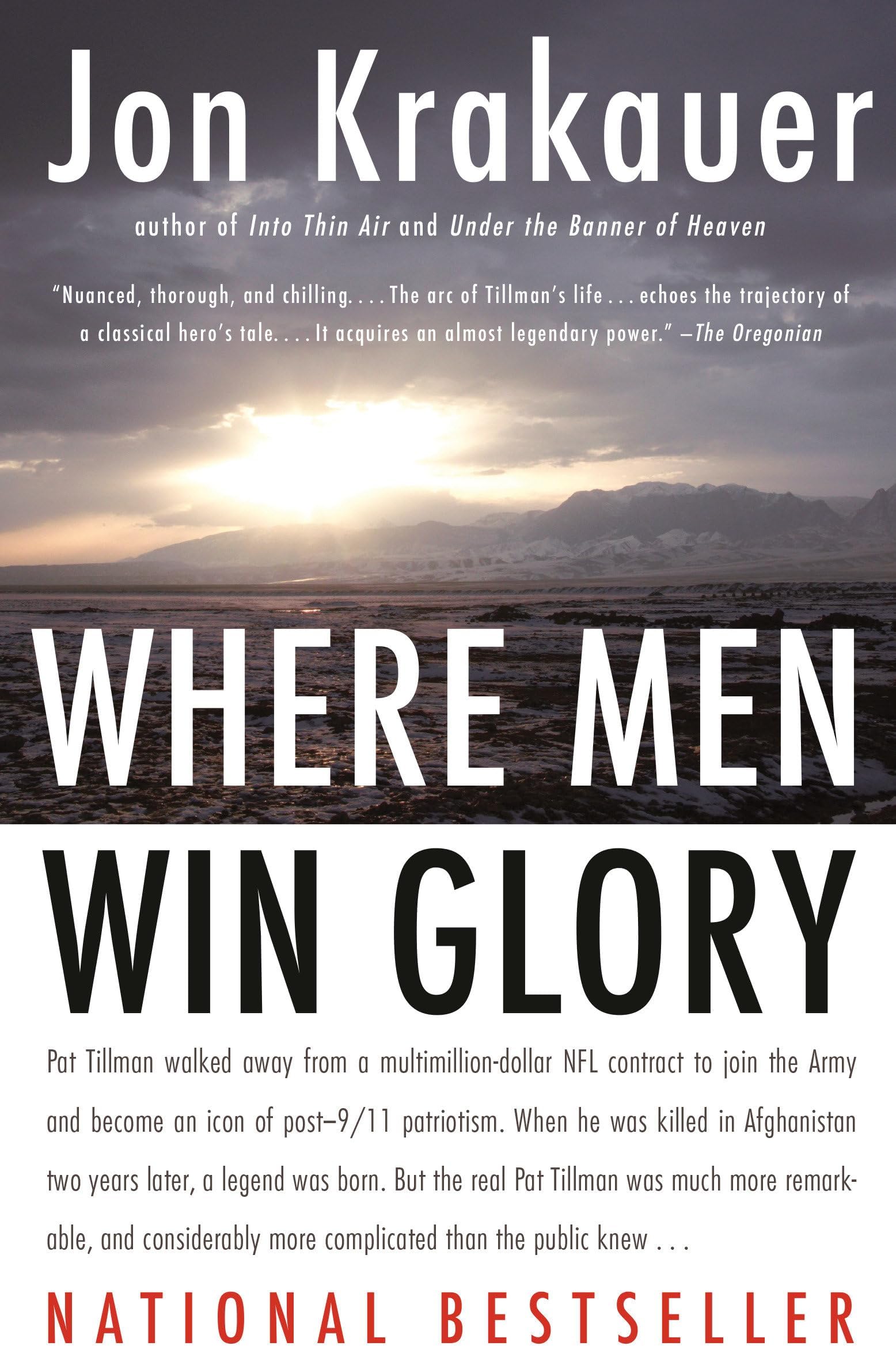 Where Men Win Glory: The Odyssey of Pat Tillman
