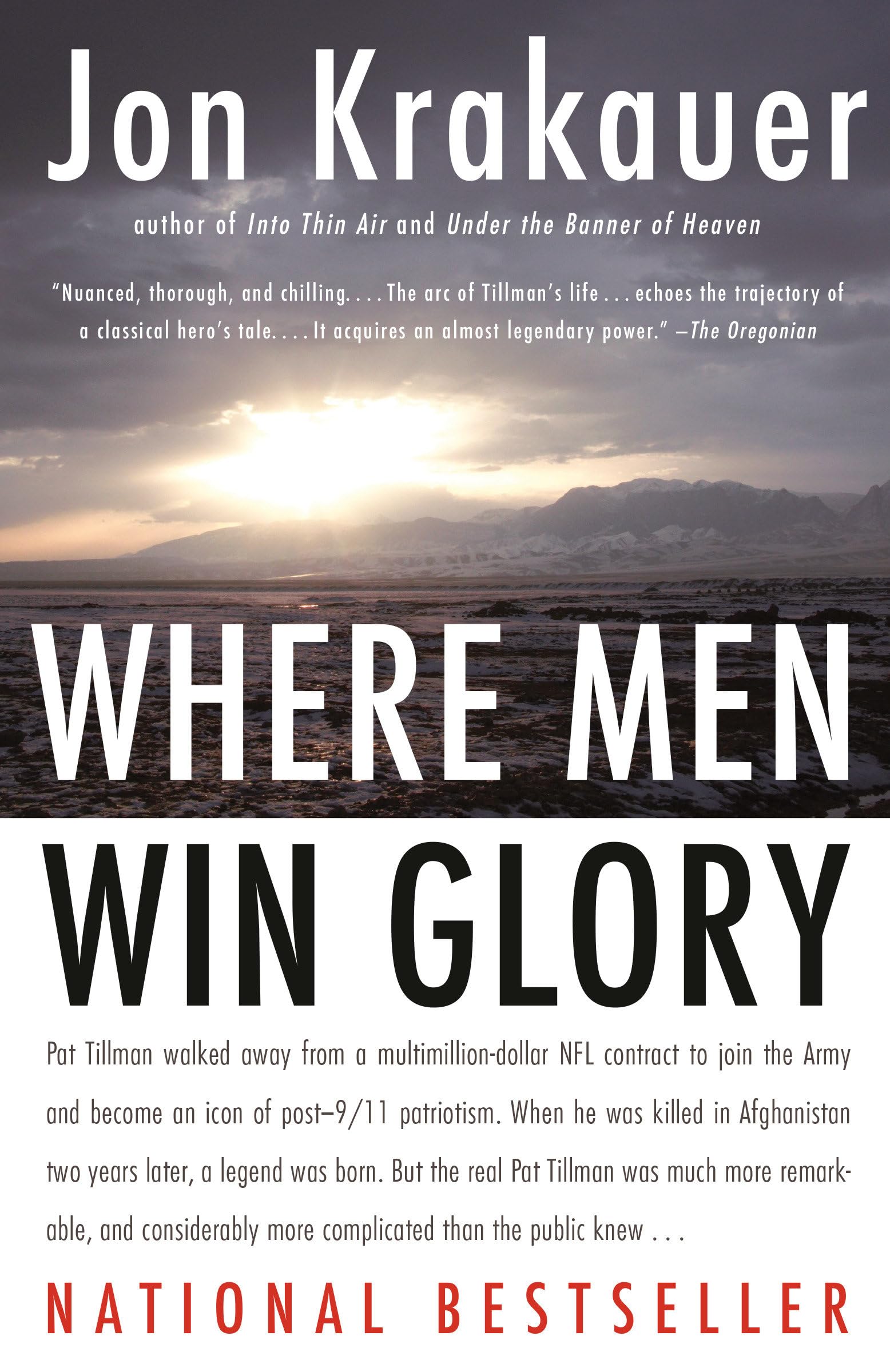 Where Men Win Glory: The Odyssey of Pat Tillman