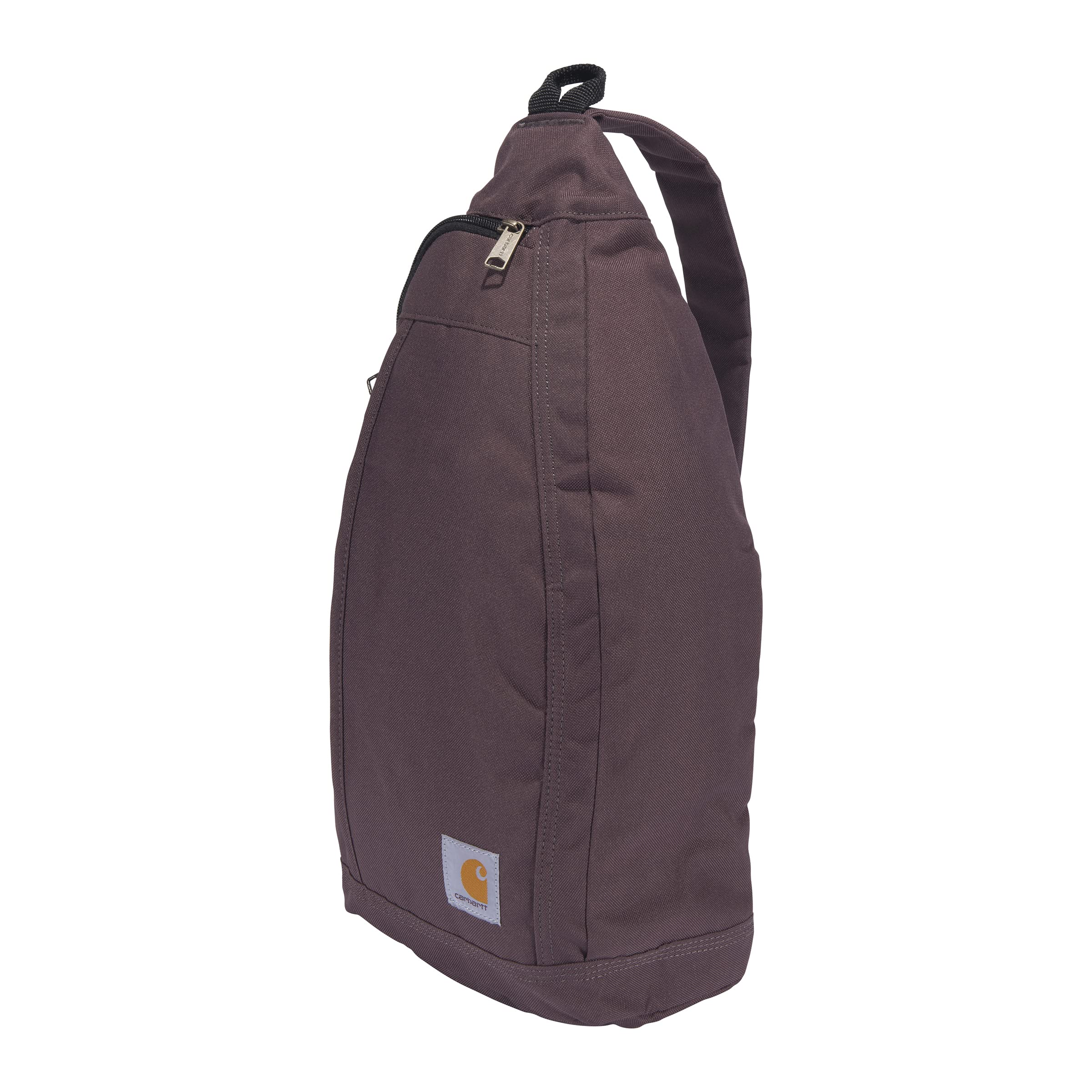 Carhartt Sling Bag, Sling Crossbody Backpack with Side Release Buckle & Tablet Sleeve, Wine