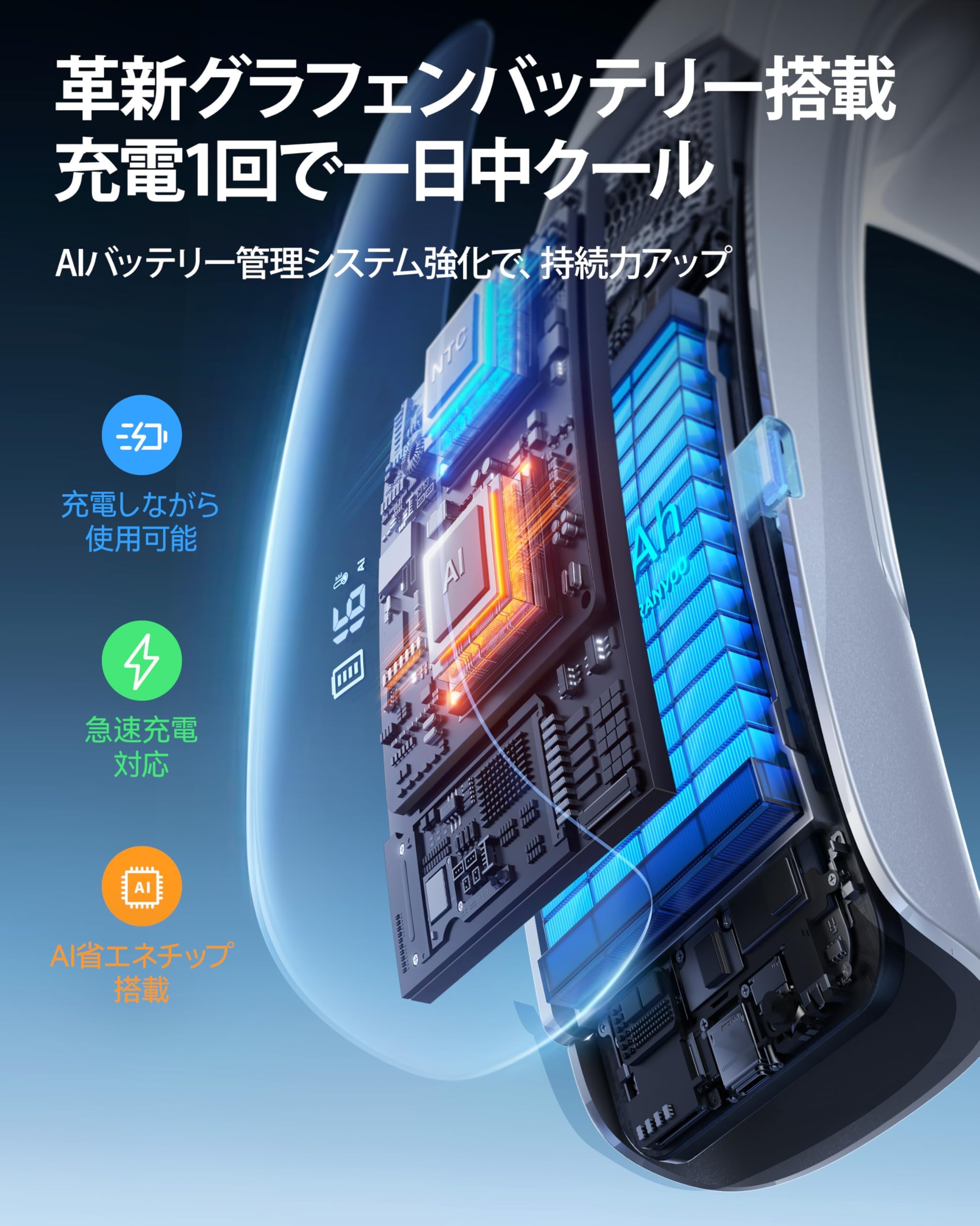 Amazon | 【2026年頂点進化 AICE LITE Max】RANVOO ネッククーラー