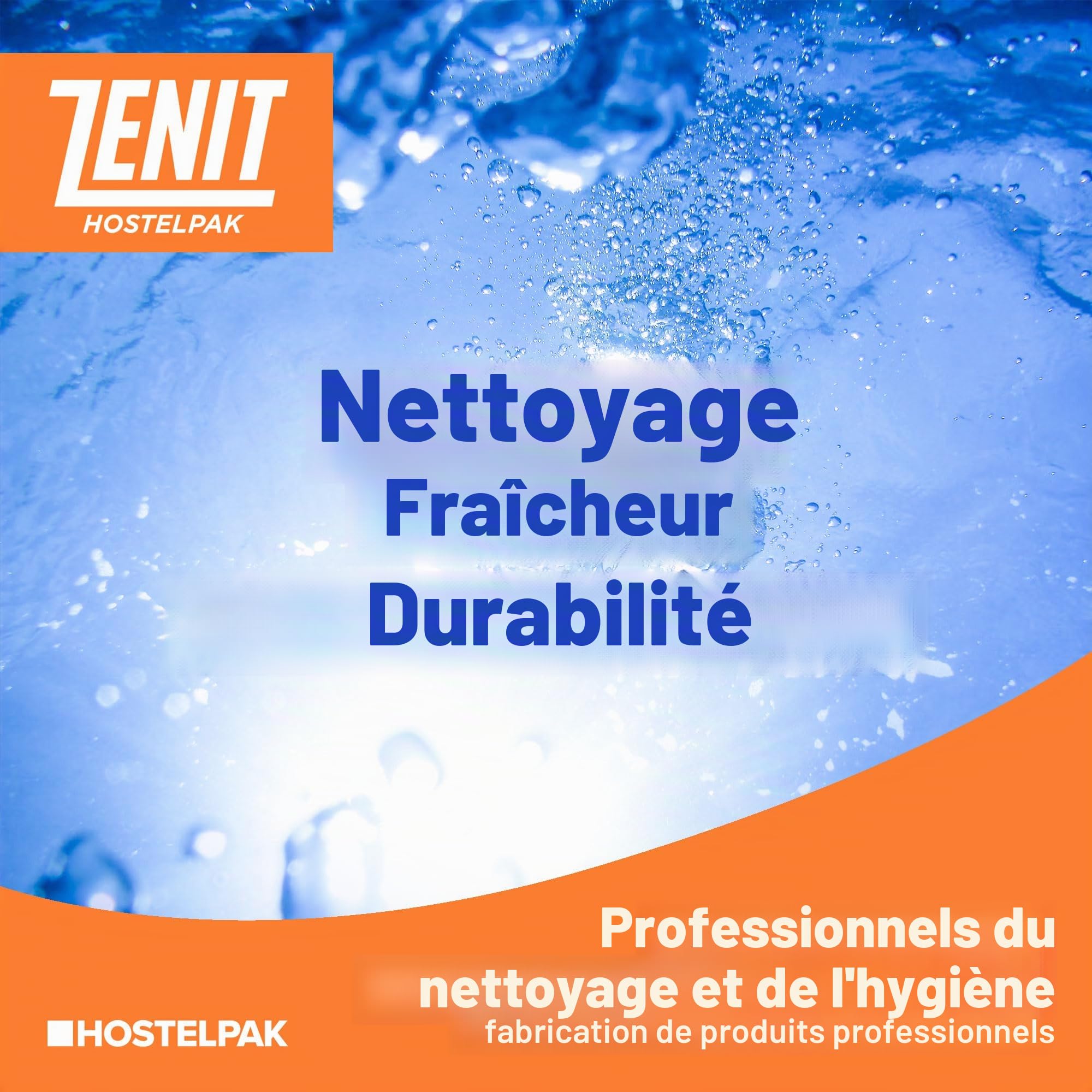 4 x 5 l – Nettoyeur de sol parfumé à la menthe poivrée professionnelle pour tous types de sols, arôme agréable et durable