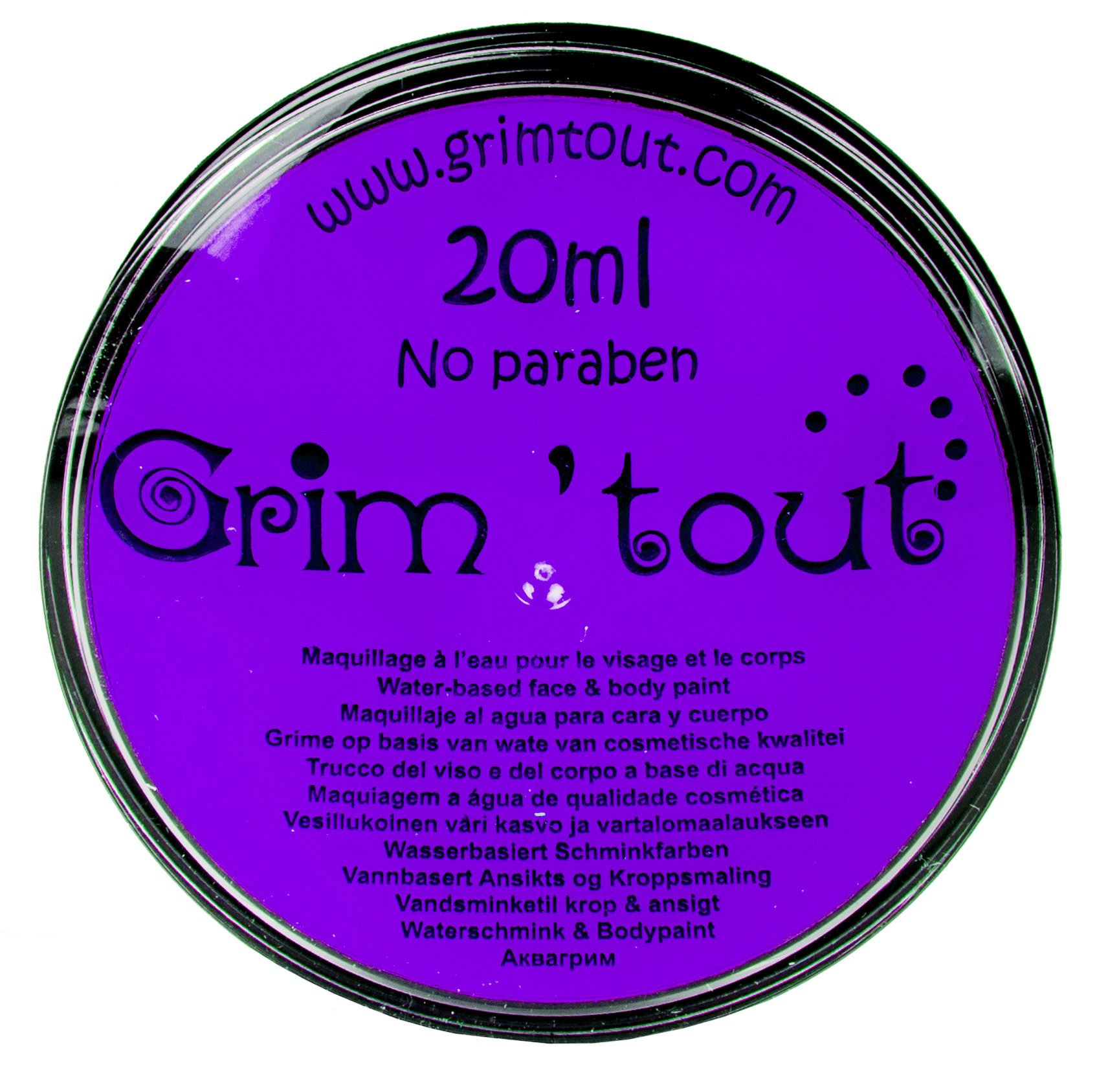 GRIM'TOUT Grim Tout Face Paint, 20ml, Lilac