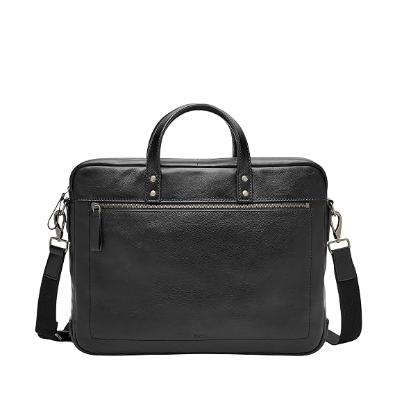 Fossil Defender Leather 19.685 cms Black Messenger Bag (MBG9342001) :  Amazon.in: Shoes u0026 Handbags