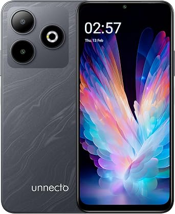 Bolt 10, Unlocked Android Phone, 2025, 128GB, Charcoal