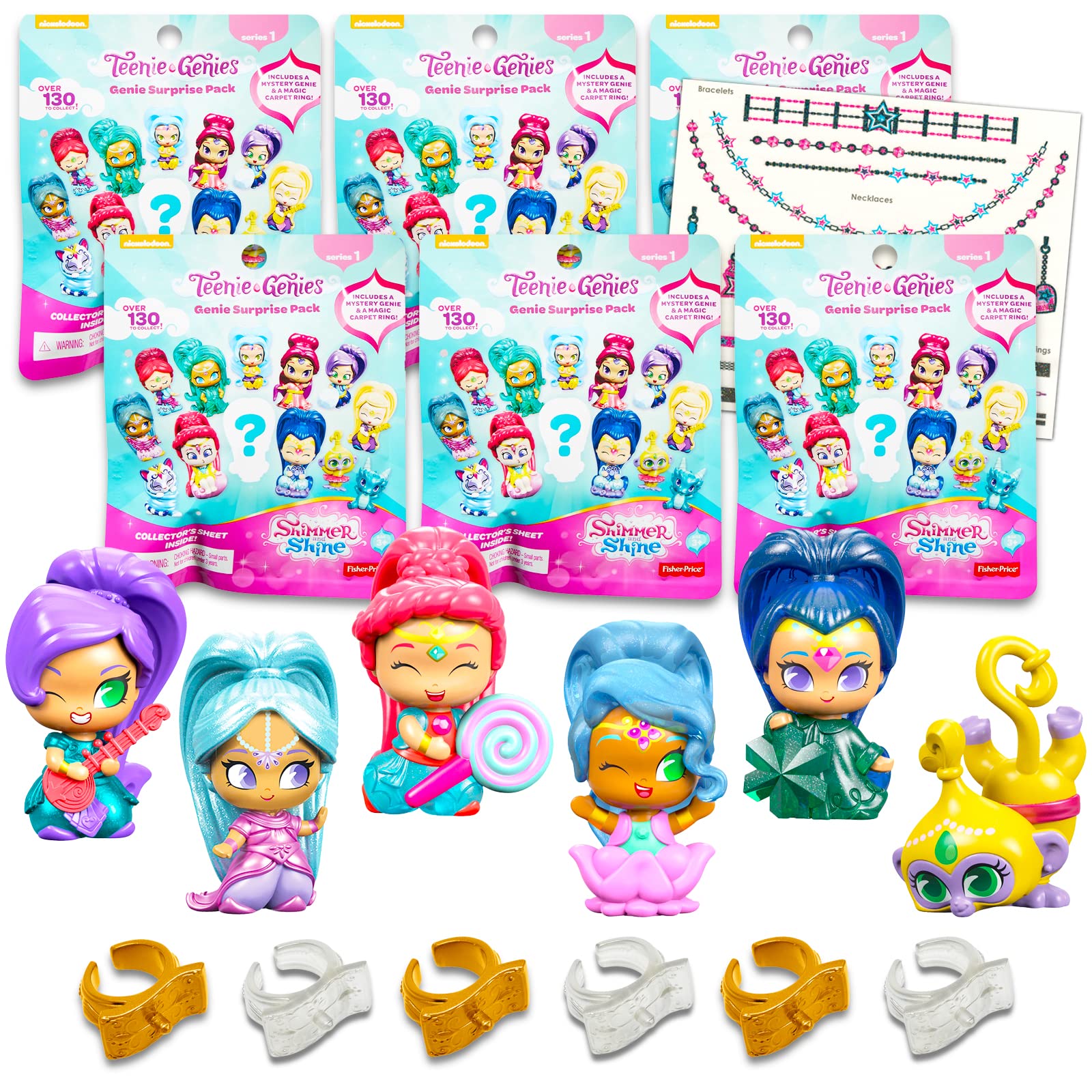 Shimmer And Shine Party Favors For Kids Birthday Bundle