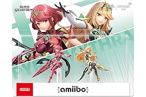 Pyra and Mythra Amiibo 2-Pack: Unleash Iconic Mythra Abilities in Super Smash Bros!