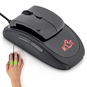 RBT Ergonomic Mouse- Shoulder-First Design for All-Day Comfort PPE