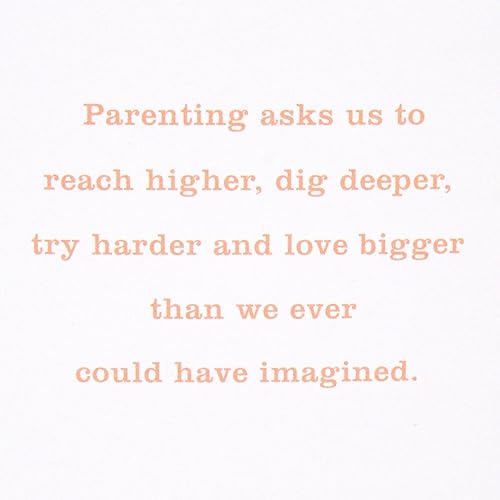 Miniatura 3 de Hallmark Tarjeta de madera del día del padre para marido o novio (amor que es para siempre), número de modelo 699FFW1103