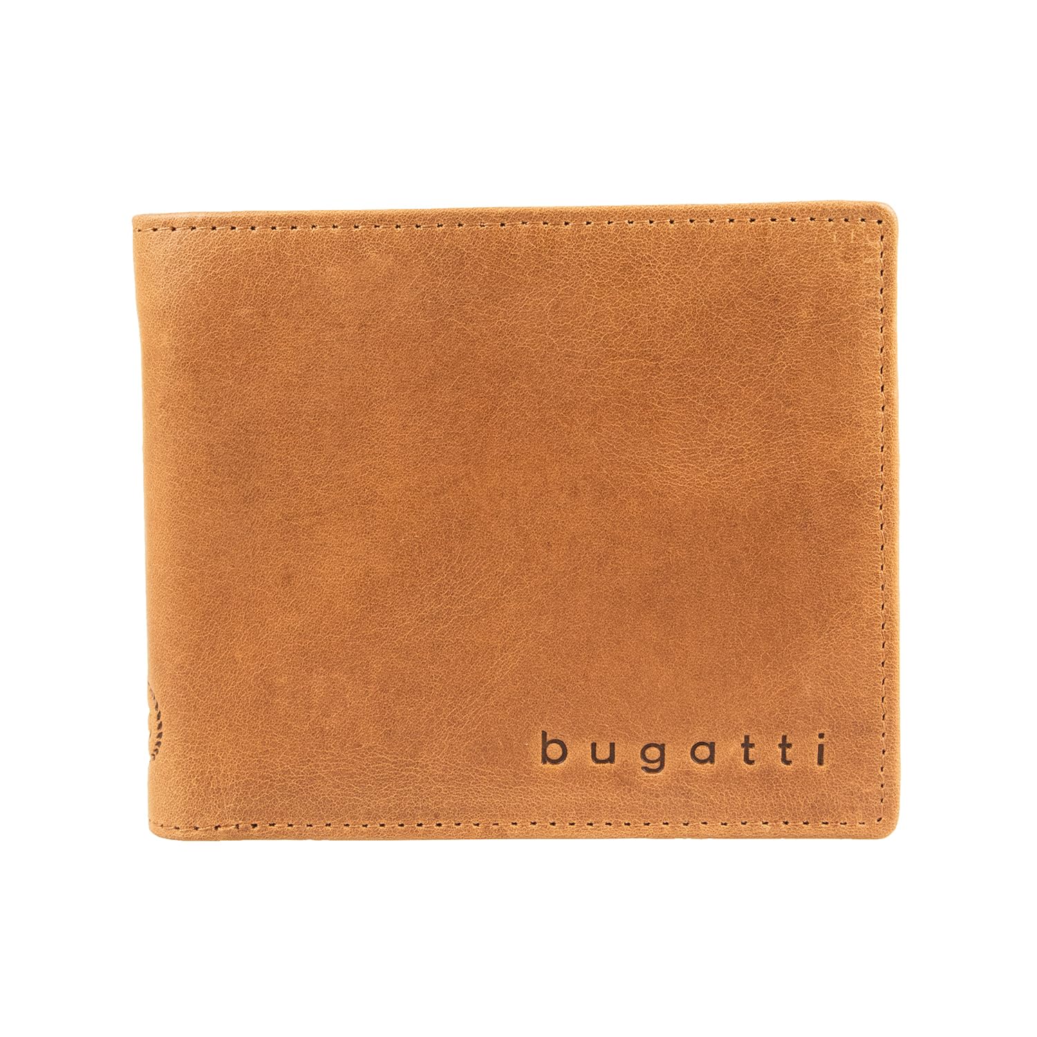 bugatti Volo Portafoglio Uomo Pelle 10 Scomparti, Portamonete - Cognac