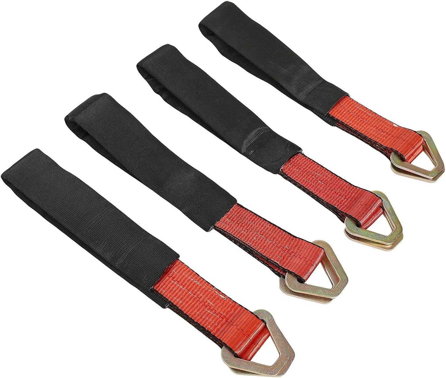 4 Pack of 36 HD Axle Straps Race Car Hauler Tow Truck Wrecker Wheel Tie