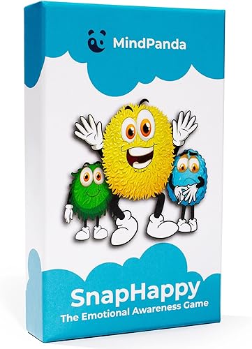 MindPanda HappySnap - Juegos de terapia CBT para niños, herramientas de consejería para padres suaves, inteligencia emocional y desarrollo de