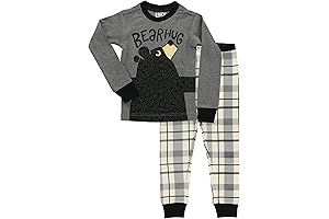 Cozy Warm Long-Sleeve Pajama Sets for Boys