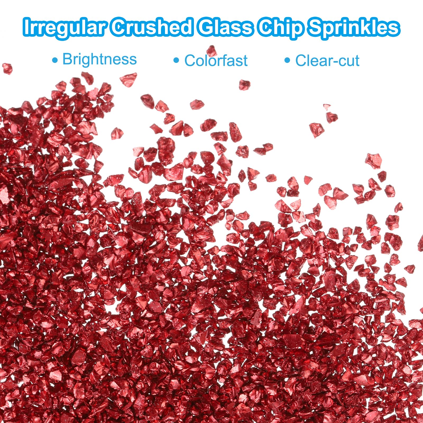 PATIKIL 200g Crushed Glass Glitters - Image 3