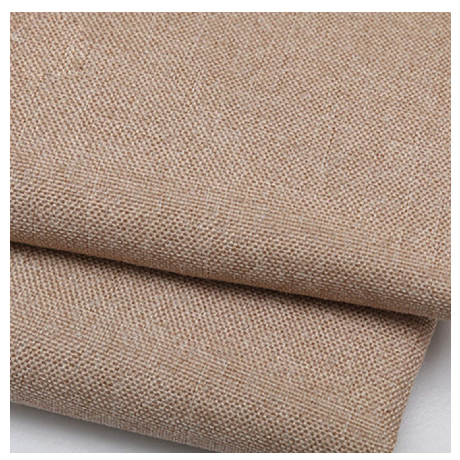 Tissu de lin naturel pure 100% haut de gamme pour linge de lit raffiné et rideaux sur mesure