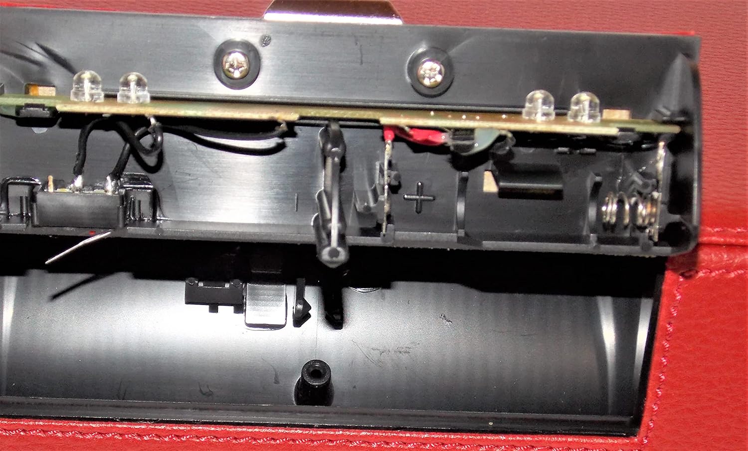 Black Discgear Selector 120HD Faux Leather 120Disc CD Case w/Title