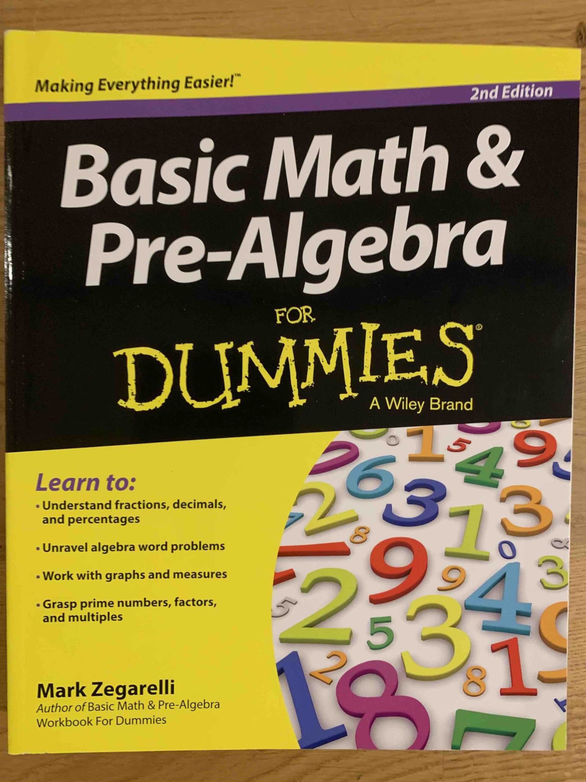 Basic Math and Pre–Algebra For Dummies