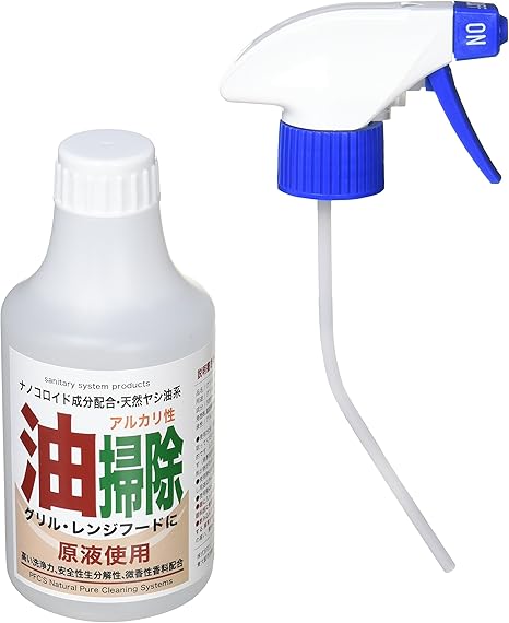 Amazon お掃除ソムリエ 頑固なグリル油掃除用アルカリ性洗剤 グリルクリーナー 300ml Gc 300 アリウル Ariuru キッチンクリーナー剤