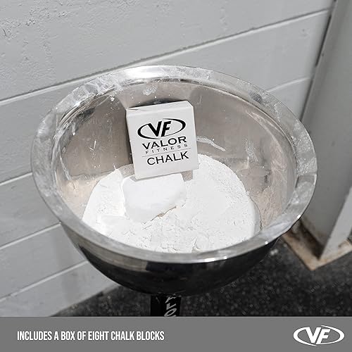 Miniatura 2 de Valor Fitness CH-1 - Estación de soporte de tiza para gimnasios domésticos o comerciales, incluyendo tiza de gimnasio CH-2 para un mejor agarre y