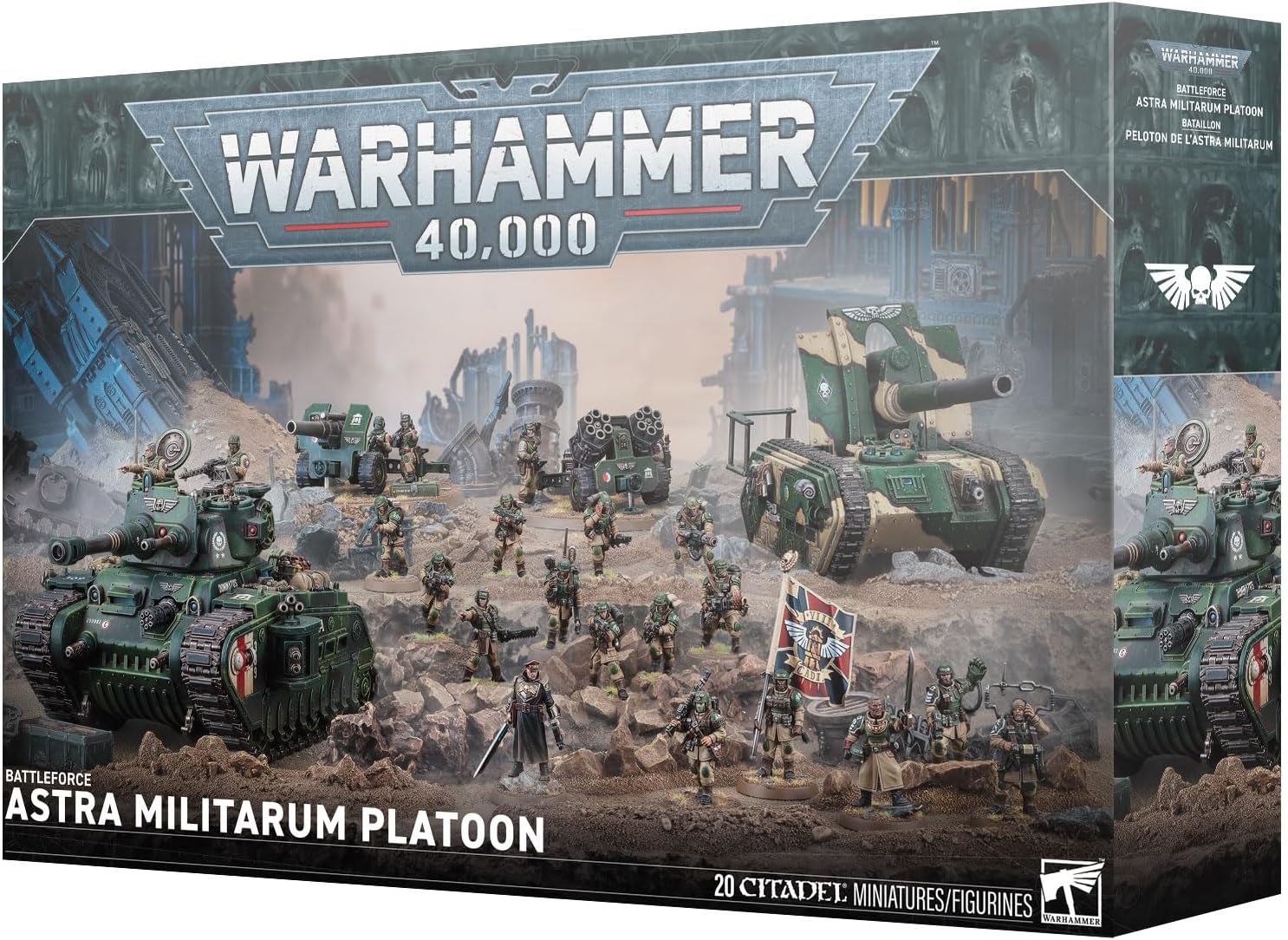 Games Workshop - Warhammer 40 000 – Battleforce: pluton Astra Militarum