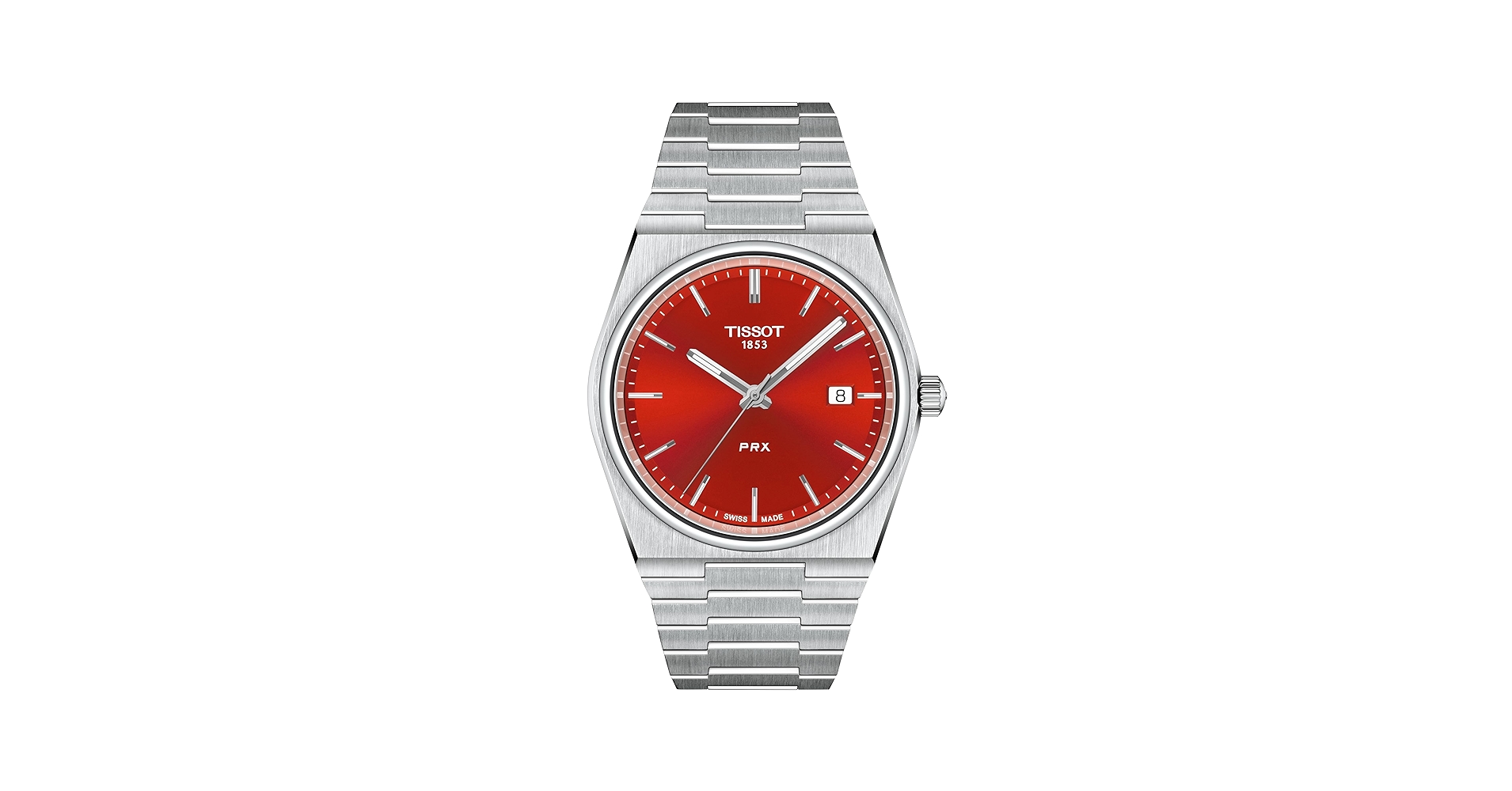 最終価格気持ち下げ　訳有　TISSOT　ティソ　純正赤バンド付き　チタン 最終価格気持ち下げ 訳有 TISSOT ティソ 純正赤バンド付き