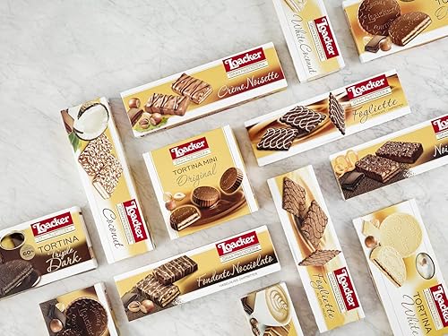 Miniatura 8 de Loacker Tortina Premium - Oblea recubierta de chocolate, original 125 g4.41 oz.