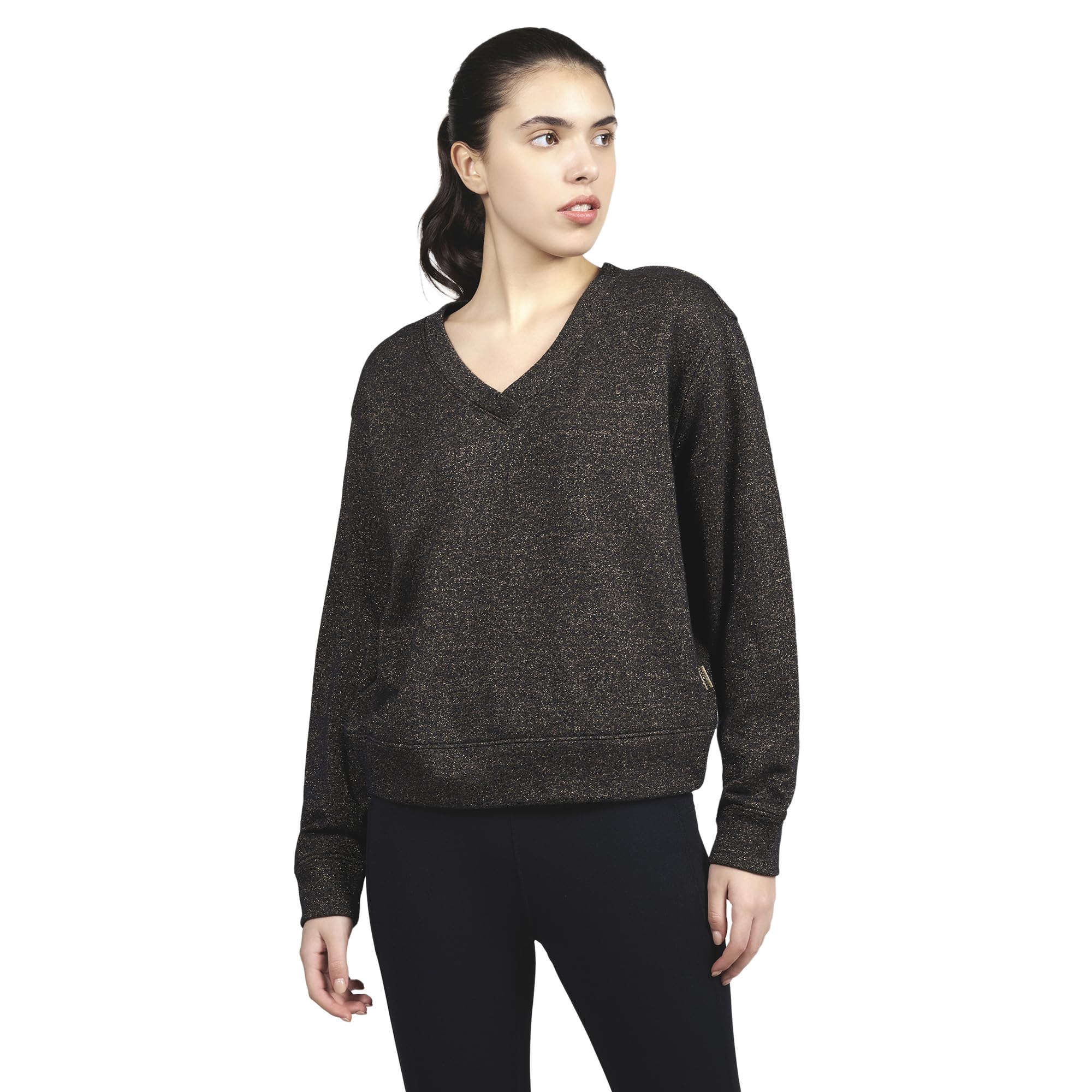 skechers Women's Solid Loose Fit T-Shirt-picture-58