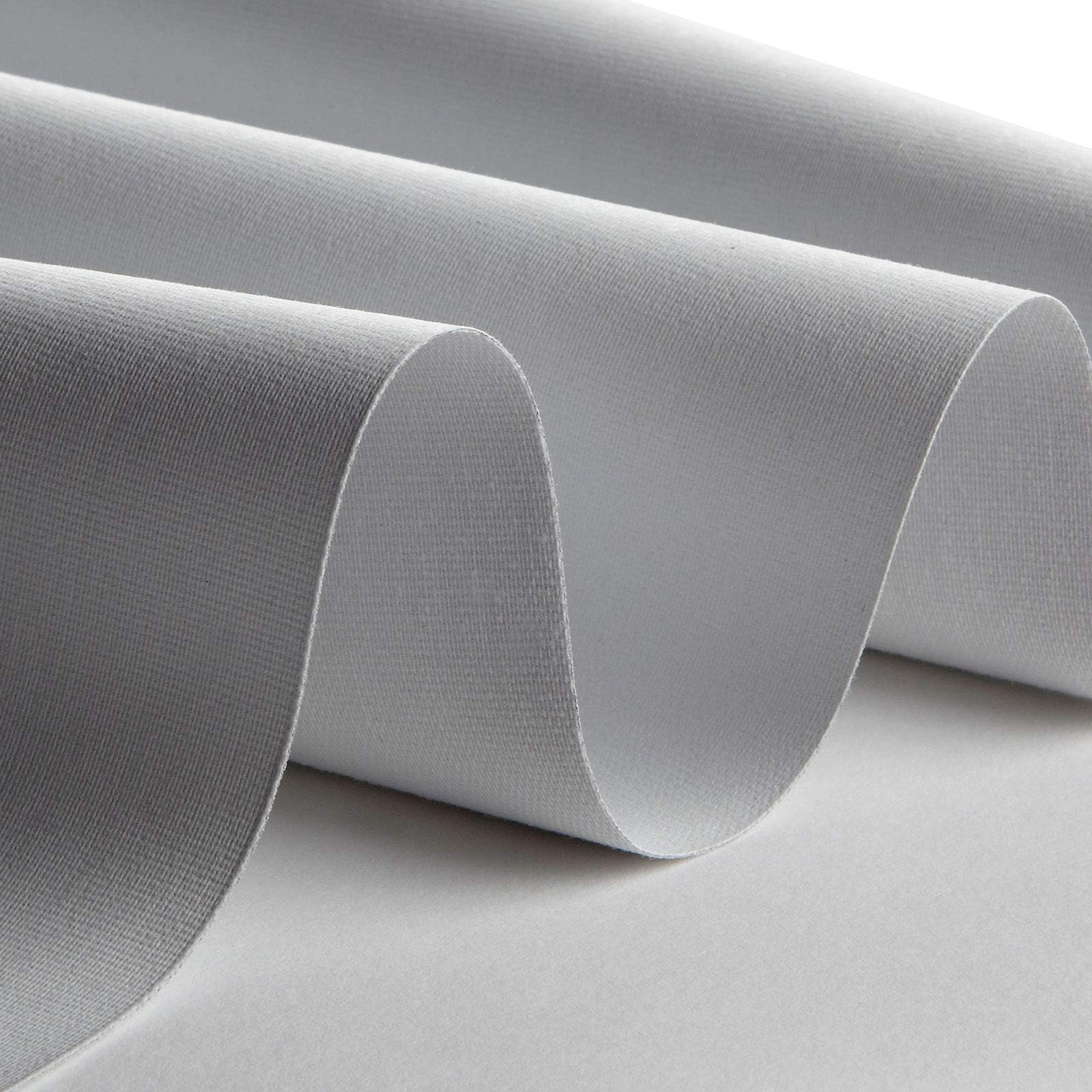 Carl's Blackout Cloth, DIY Projector Screen Material/Projection Screen Fabric, 66x110-inch, Matte White, 16:9/1.0