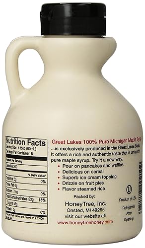 Miniatura 2 de Great Lakes Jarabe de arce Michigan 100% puro, 16 onzas