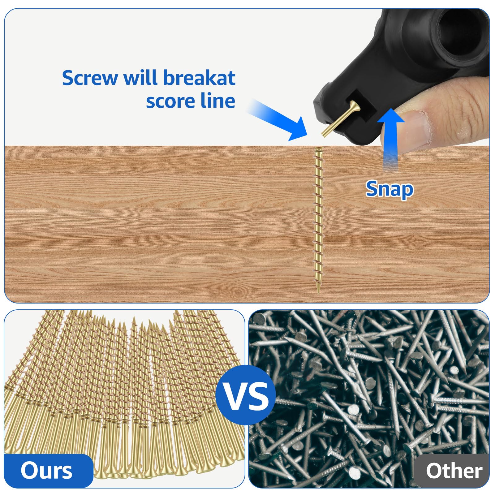 KTCINA 55Pcs Squeaky Floor Repair Kit - Image 3