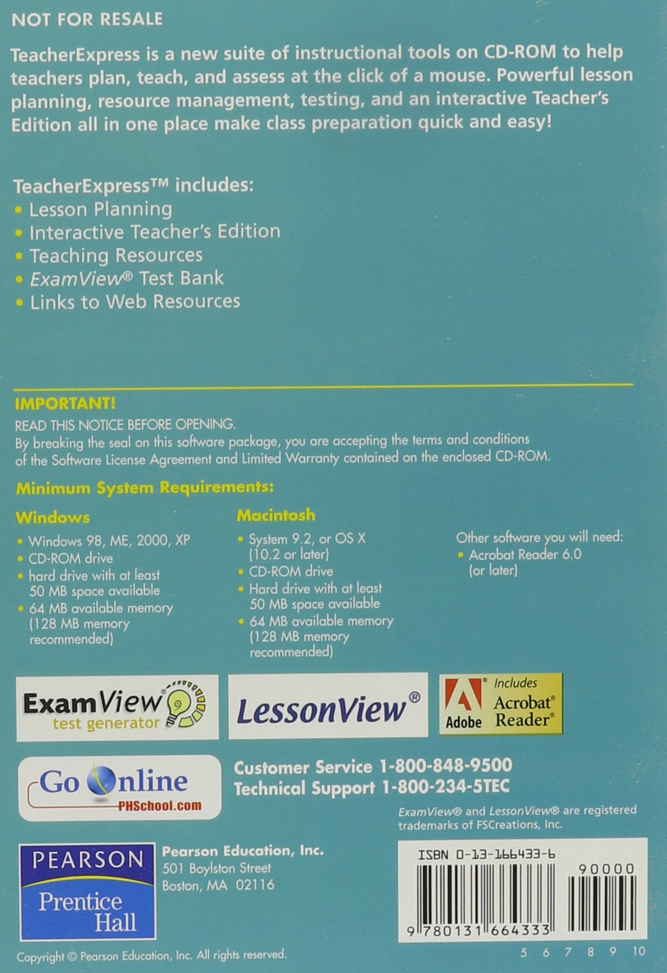 Prentice Hall Miller Levine Biology Teacher Express 2006c - Image 2