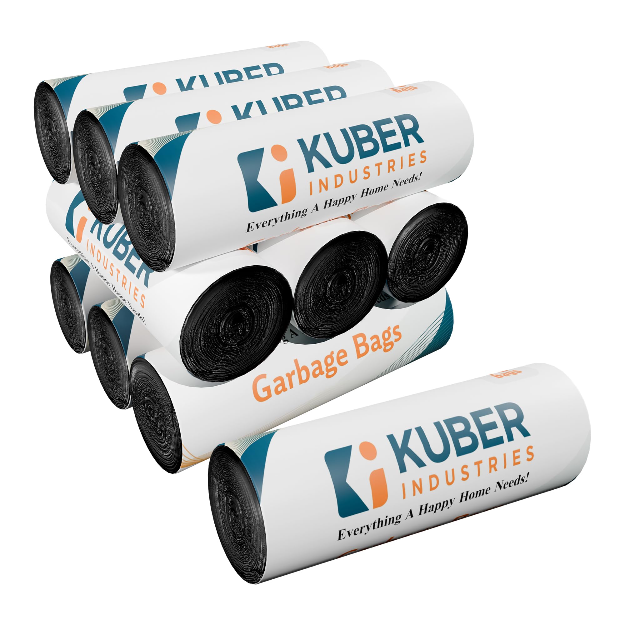 Kuber Industries (Small) Eco - Friendly Dustbin Bags - (1500 Pcs) Leakproof | Odour Free | Strong Garbage Bags - For Trash And Waste - Dustbin Covers For Home And Office (19 x 17 Inches) (Black) (B0D2DK1RNY) Amazon Price History, Amazon Price Tracker