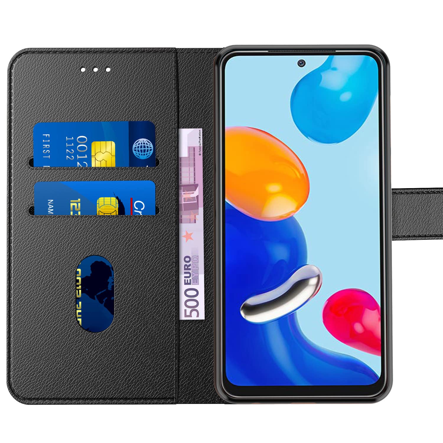 Funda Para Xiaomi Redmi Note 13 4g Con Cierre Magnético Y Diseño De