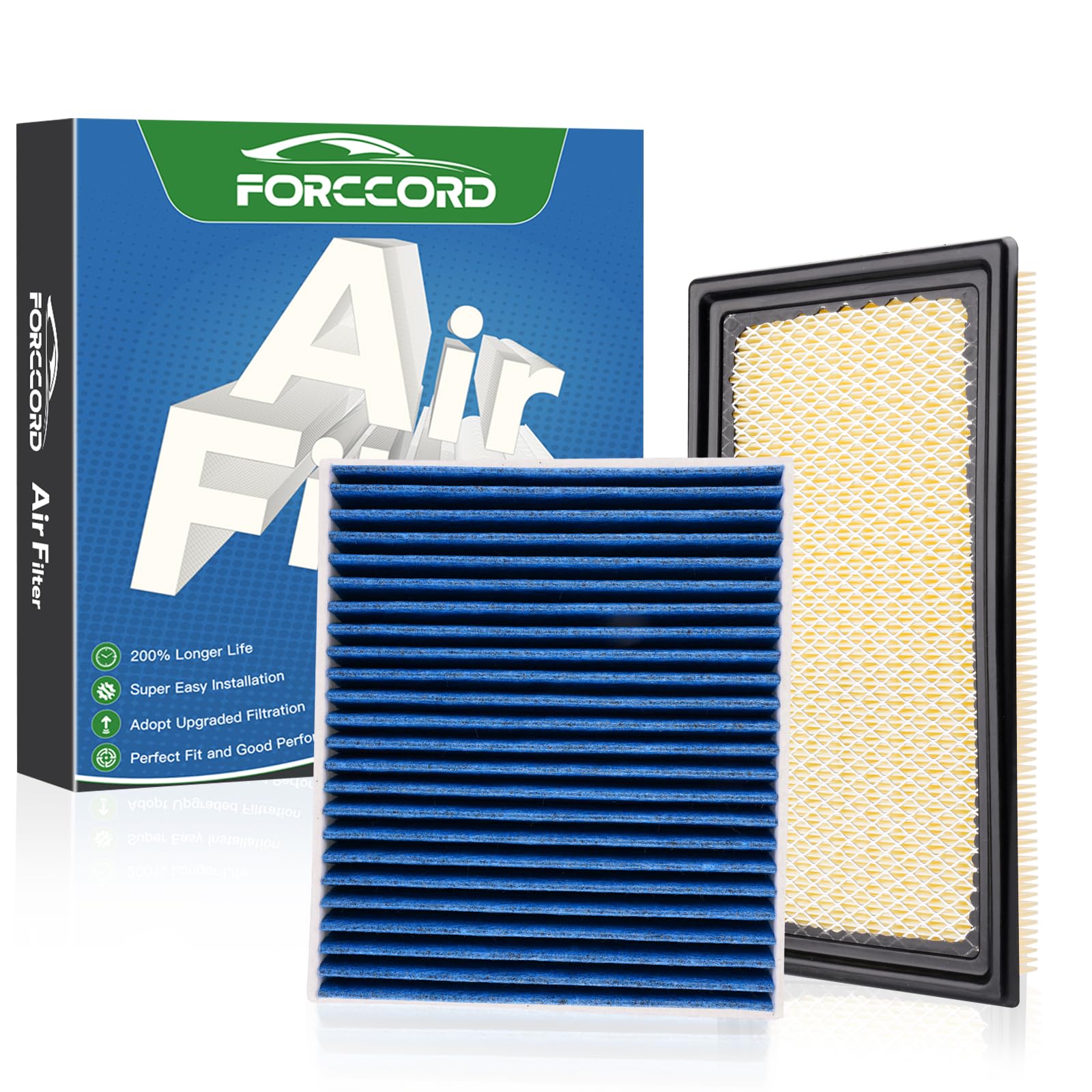 Cabin &amp; Engine Air Filter for Ford Explorer 2011-2019 2.0L/2.3L/3.5L Gas