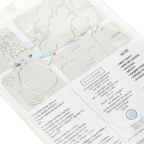 Miniatura 2 de Sizzix Thinlits 665189 - Juego de troqueles para dulces (5 unidades) de Jessica Scott