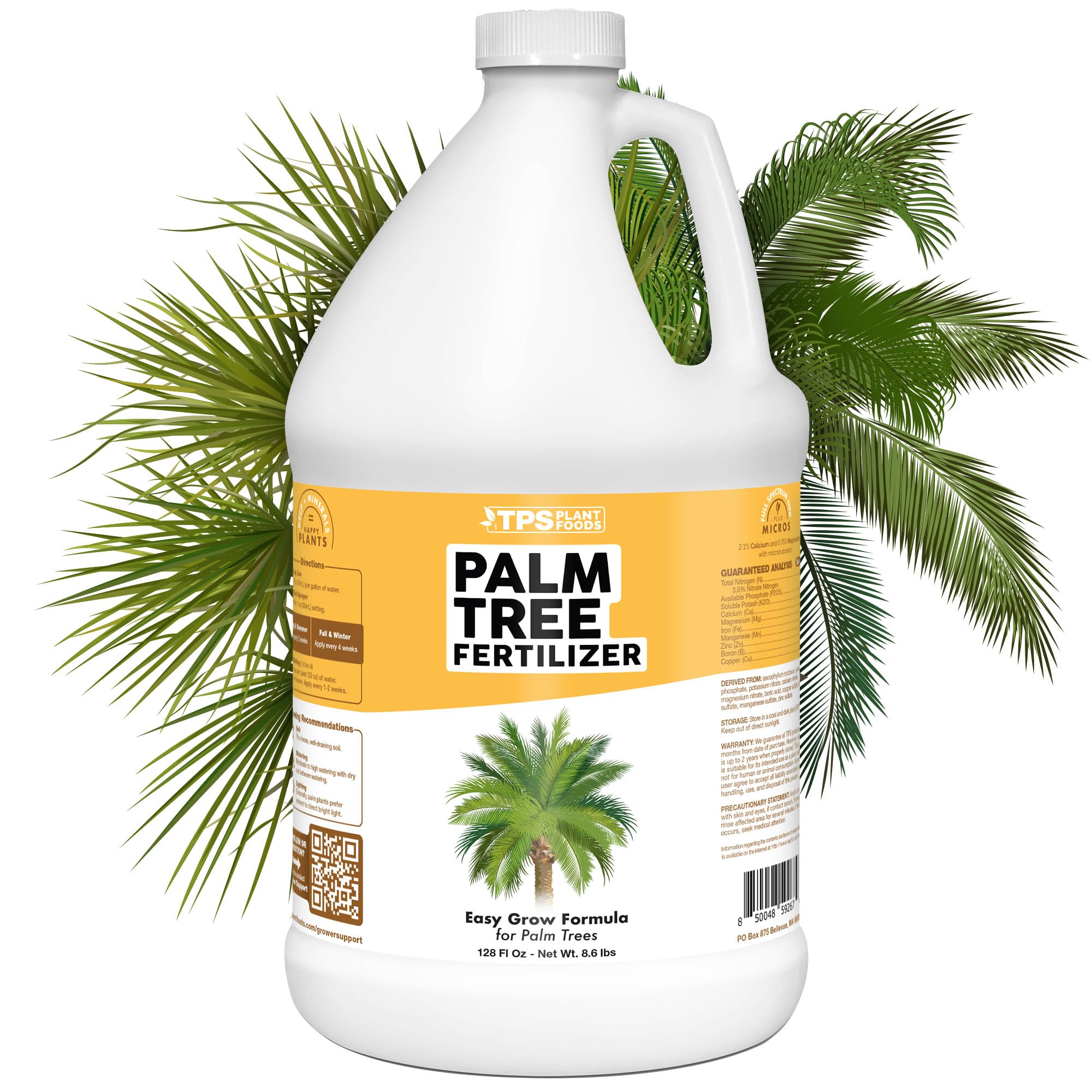 Palm Tree Fertilizer – Liquid Plant Food