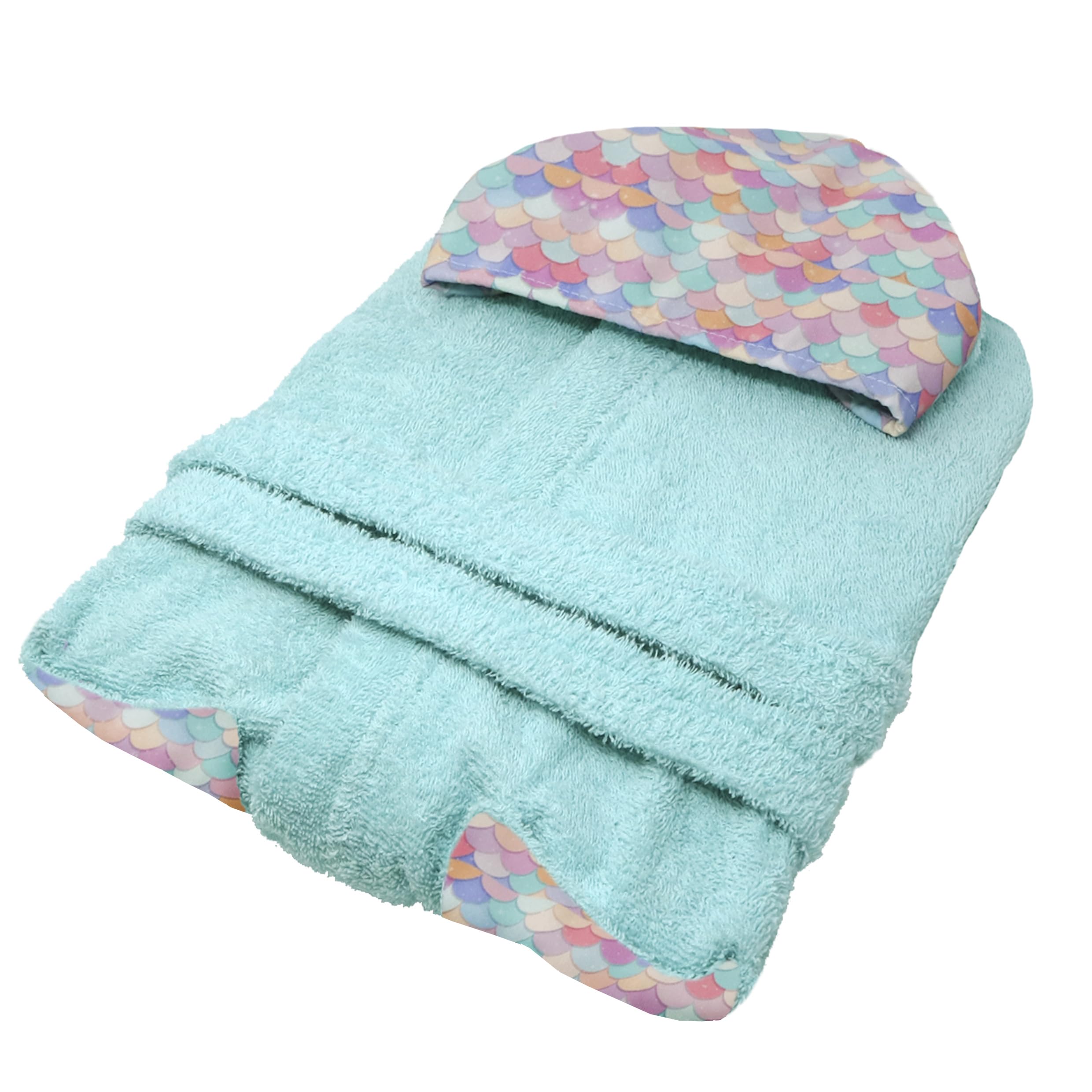 LEBENGOOD - Accappatoio bambina, bambino, Ragazze Cotone: Ragazza, Bambini - 100% Cotone OEKO-TEX,2 tasche, cappuccio