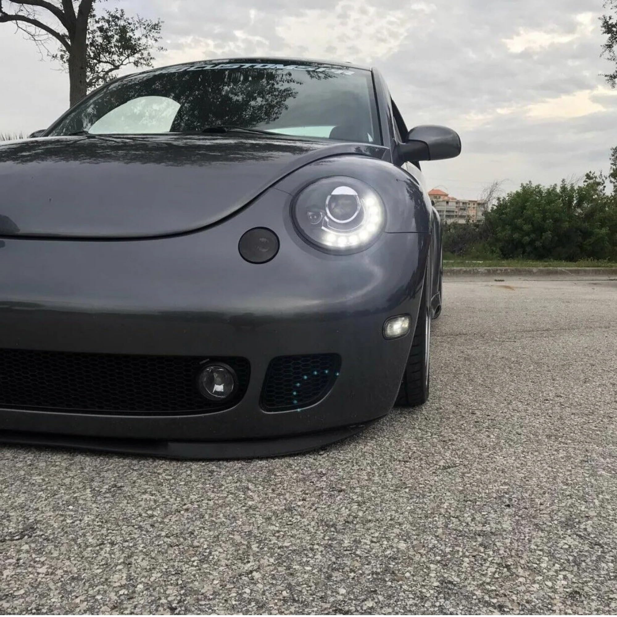 Auto Labbro Spoiler 3 Pezzi Spoiler Anteriore Paraurti Labbro Body Kit Protezione Tuning Sportivo Per VW Nuovo Per Beetle
