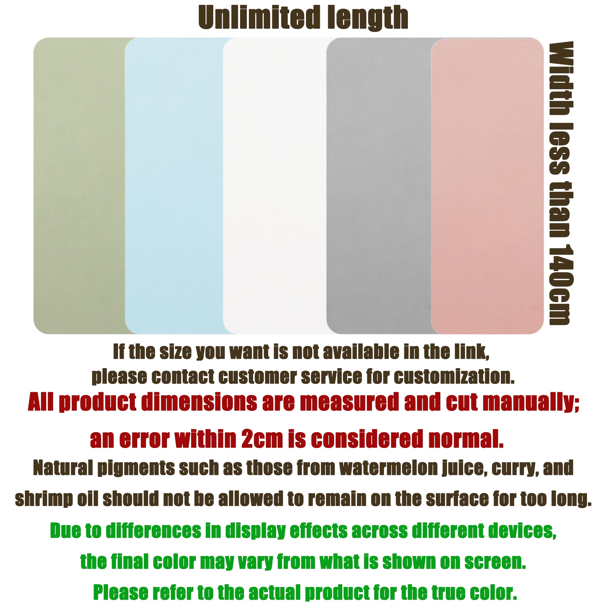 Sottomano Scrivania 85 x 104 cm Impermeabile Blocco da Scrivania Impermeabile Facile da Pulire per Computer Portatile, Tastiera, Tappetino Protettivo per Tavolo, Grigio