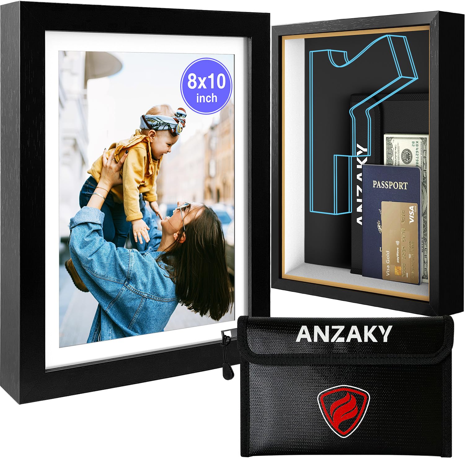 ANZAKY Photo Picture Frame Diversion Safe